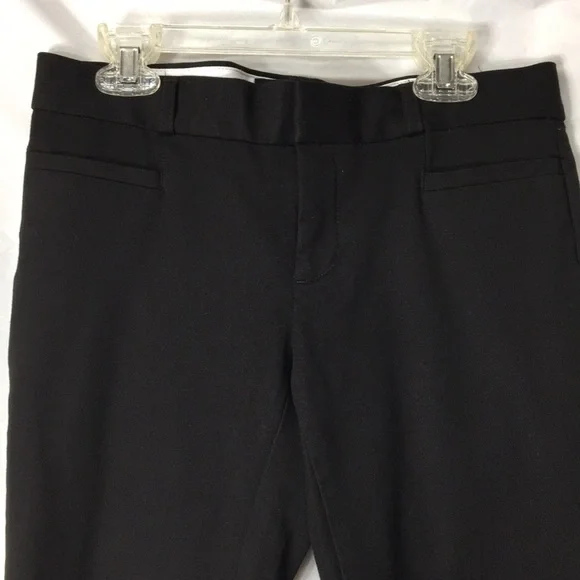Banana Republic Women’s Sloan Fit Black Pants Size 0 Like-NEW Condition - Picture 2 of 7